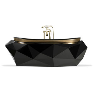 freistehende Badewanne / Glasfaser / aus Gusseisen