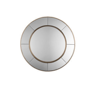wandmontierter Spiegel / modern / rund / Objektmöbel