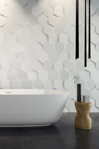 Fliesen für Badezimmer / Wand / Keramik / Struktur
