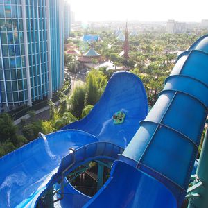 Rampe für Wasserparks