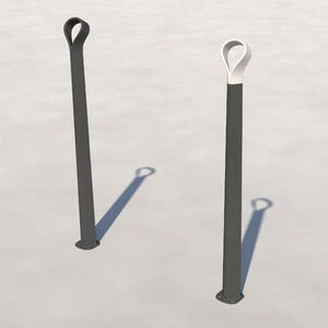 Sicherheits-Sperrpfosten / aus Aluminiumguss / feststehend / hoch