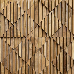 Holzverblender / Innenraum / strukturiert / 3D