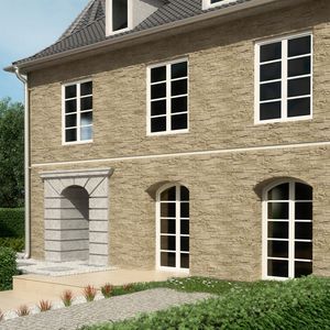 Betonverblender / Gips / Innenbereich / Außen