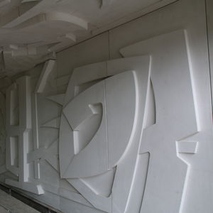 Modulschalung / Rund / aus Polystyrolschaum / für Wand