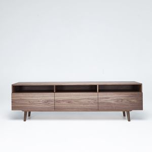 modernes Sideboard / aus Eiche / aus Esche / amerikanischer Nussbaum