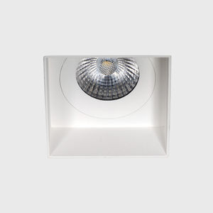 Einbaudownlight / LED / quadratisch / Aluminium