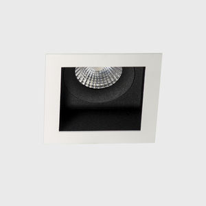 Einbaudownlight / LED / quadratisch / Aluminium