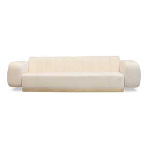 modernes Sofa / Leder / 3 Plätze