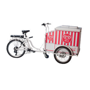 Wagen für Eis / Objektmöbel / gekühlt / Metall
