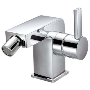 Einhebelmischer für Bidet / aus verchromtem Messing / für Badezimmer / 1-Loch