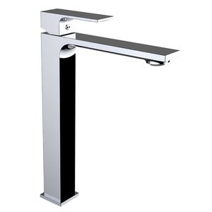 Einhebelmischer für Waschtisch / aus verchromtem Messing / für Badezimmer / 1-Loch