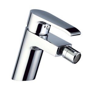 Einhebelmischer für Bidet / aus verchromtem Messing / für Badezimmer / 1-Loch