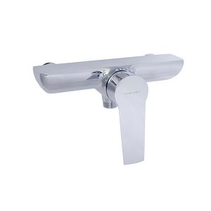 Einhebelmischer für Duschen / wandmontiert / aus verchromtem Messing / für Badezimmer
