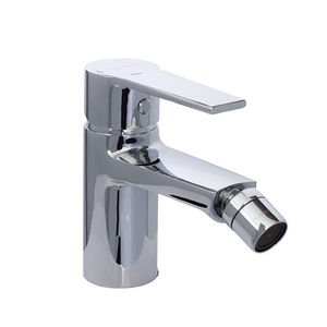 Einhebelmischer für Bidet / aus verchromtem Messing / für Badezimmer / 1-Loch
