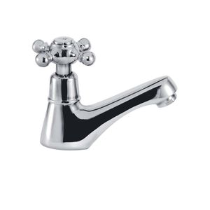Einhebelmischer für Waschtisch / aus verchromtem Messing / für Badezimmer / 1-Loch