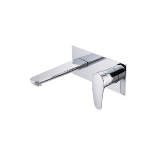 Einhebelmischer für Waschtisch / Einbau / aus verchromtem Messing / für Badezimmer