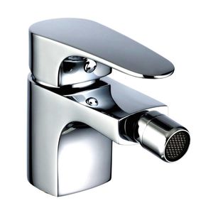 Einhebelmischer für Bidet / aus verchromtem Messing / für Badezimmer / 1-Loch