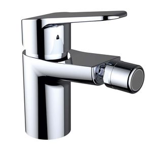 Einhebelmischer für Bidet / aus verchromtem Messing / für Badezimmer / 1-Loch