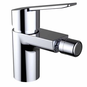 Einhebelmischer für Bidet / aus verchromtem Messing / für Badezimmer / 1-Loch