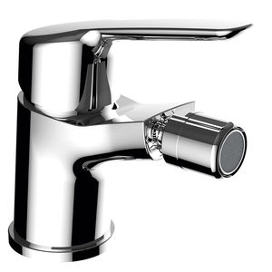 Einhebelmischer für Bidet / aus verchromtem Messing / für Badezimmer / 1-Loch