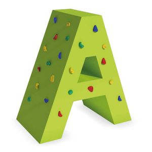 festinstallierte Kletterwand / für Spielplätze