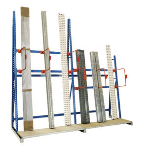Regalsystem mit Überhang / vertikal / für Halbmittellast / für Lagerung