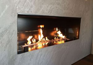 Bioethanol-Kamin / modern / offene Feuerstelle / Einbau