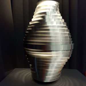 Tischlampe / originelles Design / Edelstahl / LED