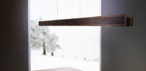 Hängeleuchte / LED / linear / rechteckig