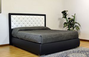 Doppelbett / einfach / modern / Kopfteil