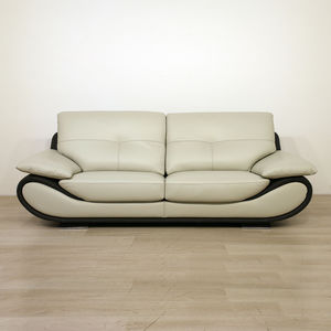 modulierbares Sofa / modern / Leder / 3 Plätze