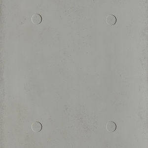 Betonverblender / Innenbereich / strukturiert / farbig