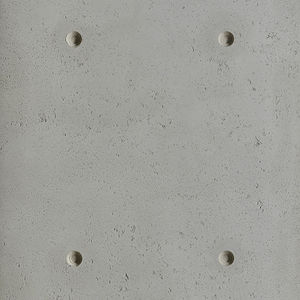 Betonverblender / Innenbereich / strukturiert / farbig