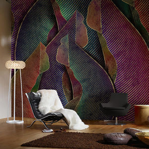 moderne Tapeten / Stoff / Vinyl / Motiv