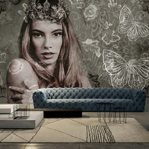 moderne Tapeten / Stoff / Vinyl / Szenen