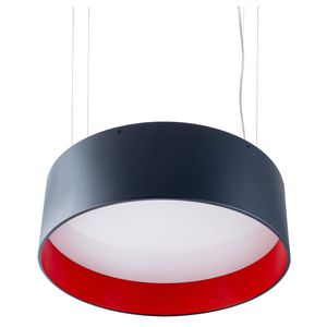 Hängeleuchte / LED / fluoreszierend / rund