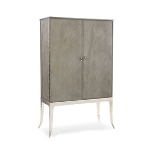 klassischer Barschrank / aus Mahagoni / aus Birke / aus Kiefer