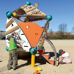 Spielplatzgerät für Spielplätze / Metall