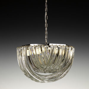 Vintage-Lüster / aus Kristall / aus venezianischem Glas / LED