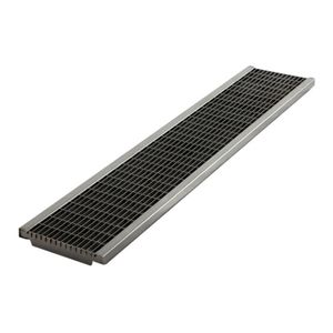 Abflussrinnen-Gitter / Edelstahl / für öffentliche Bereiche / für Industrieanwendung