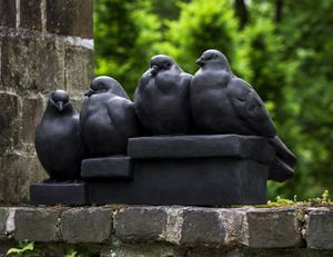 Keramik-Skulptur / Stein / Außenbereich