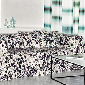 Möbelstoff / Gardinen / Blumenmotive / Polyester
