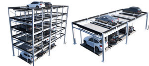 Parksystem mit Plattform