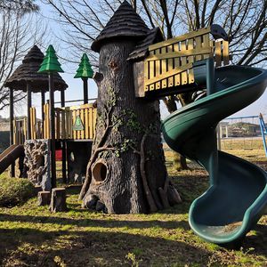 Spielplatzgerät für Spielplätze / Kunststoff / modular