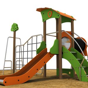 Spielplatzgerät für Kindergarten / für öffentliche Einrichtungen / für öffentliche Räume / HDPE
