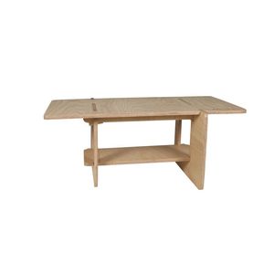 moderner Couchtisch / lackiertes Holz / rechteckig / Innenraum