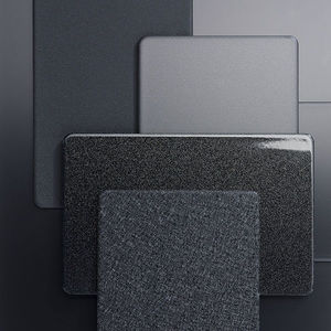 Fassadenverkleidung aus Verbundwerkstoff / Lamellen / Metalloptik
