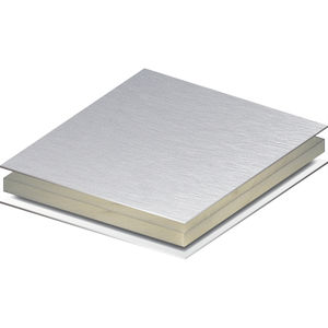 Verbundwerkstoff-Bauplatte / Aluminium / für Innenausbau / zur Außenraumgestaltung