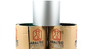 Aluminiumblech / für Dächer / für Dachrinnen / farbig