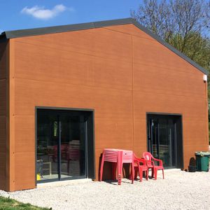 Wellblech / profiliert / galvanisierter Stahl / für Fassadenverkleidung